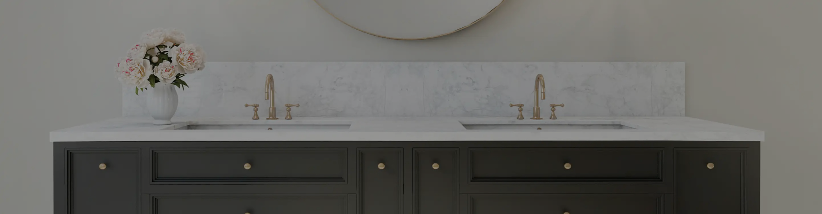 countertops in bathroom